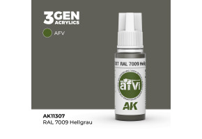 Акрилова фарба RAL 7009 HELLGRAU / Світло-сірий – AFV АК-інтерактив AK11307