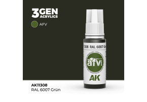 Акрилова фарба RAL 6007 GRÜN / Зелений – AFV АК-interactive AK11308