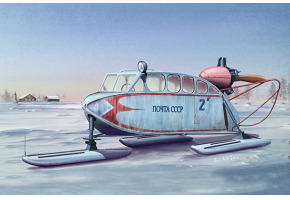 Збірна модель 1/35 Радянські аеросані NKL-6 Trumpeter 02355