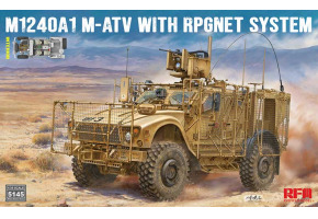 Scale model 1/35 Armored vehicle M1240A1 MATV with RPGNet RFM RM-5145