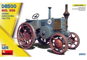 Збірна модель 1/24 Німецький трактор D8500, модифікація 1938 року Miniart 24001