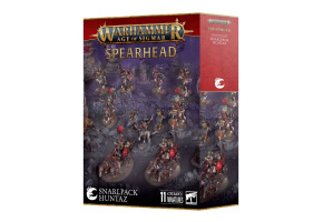 Ігровий набір Warhammer SIGMAR SPEARHEAD: GLOOMSPITE GITZ - SNARLPACK HUNTAZ