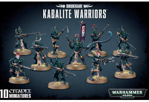 Ігровий набір Warhammer 40000 - DRUKHARI: KABALITE WARRIORS