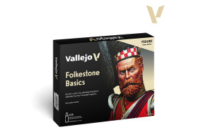 Набір акрилових фарб Базовий (Folkestone Basics) Vallejo VAL 70101