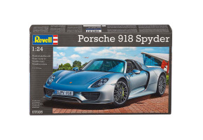 Збірна модель 1/24 Автомобіль Porsche 918 Spider Revell 07026