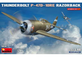 Збірна модель 1/48 Літак Republic P-47 D-10 RE Thunderbolt Razorback MiniArt 48030