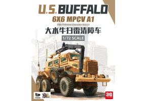 Збірна модель 1/72 Бронетранспортер U.S. 'Buffalo' 6X6 MPCV A1（звичайна версія) T-Model TK7360