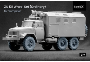 Набір коліс для ЗІЛ 131 від Trumpeter ScaleX WM 35018