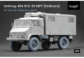 Набір коліс для Унімог 404 10.5-20 MPT від Revell, AK-Interactive, ICM ScaleX WM 35022