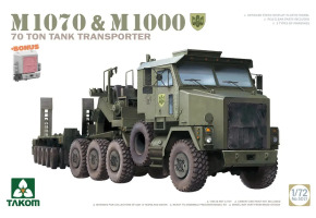 Збірна модель 1/72 Американський танковий транспортер M1070&M1000 70 тон Takom 5021