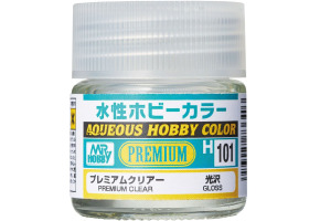 AQUEOUS HOBBY COLOR PREMIUM CLEAR (GLOSS) / Акриловий глянсовий лак на водній основі