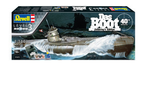 Збірна модель 1/144 Підводний човен Das Boot Колекційне видання Revell 05675