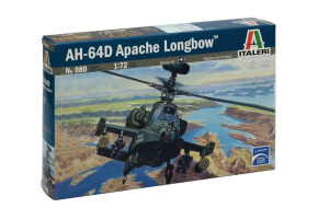 Збірна модель 1/72 Вертоліт AH-64 D APACHE LONGBOW Italeri 0080