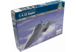 Збірна модель 1/72 Літак F - 22 Raptor Italeri 1207