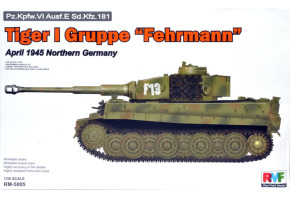 Tiger I Gruppe “Fehrmann” April 1945 Northern Germany