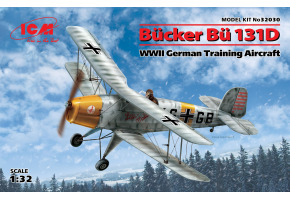 Немецкий тренировочный самолёт Bücker Bü 131D