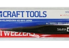 Прямий пінцет (Straight Tweezers) Tamiya 74004