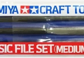 Набір надфілів (Basic File Set Medium Double-Cut) Tamiya 74046