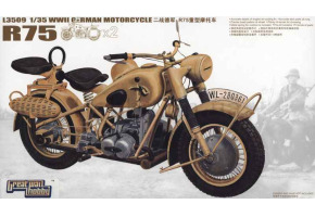 1/35 WWII German BMW R75 (2 motercycles)