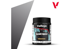 Акриловая смывка Черная (Black Wash) Vallejo VAL 73301
