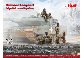 Збірна модель 1/35 Екіпаж Леопард Збройні сили України ICM 35757
