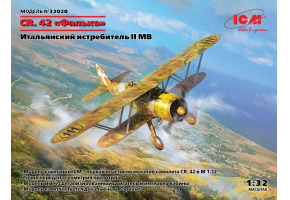 Збірна модель 1/32 италийский истребитель CR. 42 Falco (Вторая мировая война) ICM32020