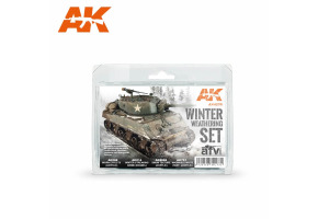 WINTER WEATHERING SET / НАБОР ХИМИИ ДЛЯ ВЕЗЕРИНГА - ЗИМА