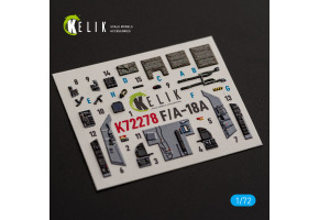 F/A-18 A Hornet декаль інтер'єр для комплекту Academy 12411 1/72 KELIK K72278