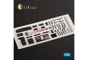 SH-3H Sea King декаль інтер'єр для комплекту Foreart 1/72 KELIK K72283