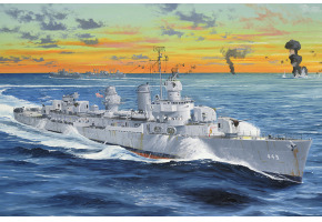 Збірна модель 1/200 Ескадрений міноносець США Fletcher DD-445 Trumpeter 03723