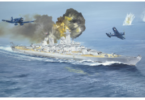 Збірна модель 1/350 Корабль "Ohio" Trumpeter 05373