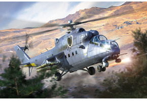 Збірна модель 1/35 Вертоліт Мі-35М Trumpeter 05830