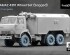 preview Набор колес (с деформацией) для Камаз 4310 от Trumpeter ScaleX WM 35009S