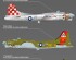 preview Збірна модель 1/72 Літак B-17G Flying Fortress &quot;Nose Art&quot; Academy 12414