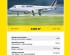 preview Збірна модель 1/125 Літак Airbus A320 AF Heller 80448