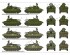 preview Сборная модель 1/72 Самоходная зенитная установка Шилка 23-4В1 мод. 1970 г Armory Models Group 72443