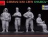 preview Збірна модель 1/35 Фігури Німецький танковий екіпаж. Харків 1943. (смоляні голови) MiniArt 35354
