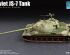 preview Assembly model 1/72 soviet tank IS-7 Trumpeter 07136