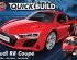 preview Сборная модель конструктор суперкар Audi R8 Coupe красный QUICKBUILD Аирфикс J6049