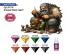 preview Starter set QUICK (8 QUICK GEN + 1 MEDIUM + 1 brush) AK-interactive 17525