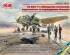 preview Scale model 1/48 Fighter Ju 88A-4 with German ground personnel and torpedo trolleys ICM 48229