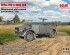 preview Scale model 1/35 German military vehicle Kfz.70 with MG 34 ICM 35502