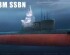 preview Scale model 1/350 Soviet submarine project 658M Takom 6016