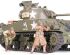 preview Scale model 1/35 Tank M4A3 SHERMAN 75mm gun Tamiya 35250