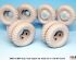 preview US M54A2 Cargo Truck Sagged Rear wheel set-Heavy load ( for AFV club 1/35)
