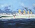 preview Scale model 1/200 Hospital ship Britannic Trumpeter 03721