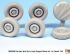 preview German Wolf Lkw gl light Sagged Wheel set (for Revell 1/35)