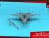 preview Збірна модель 1/144 Літак МіГ-29УБ серії 9-51 двомісний, «Ранні роки ВПС України», набір №3 Armory Models Group 14711