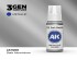 preview Акриловая краска DARK ALUMINIUM METALLIC - ТЕМНО-АЛЮМИНИЕВЫЙ МЕТАЛЛИК / INK АК-интерактив AK11208