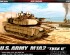 preview Scale model 1/35 of the U.S. tank. Army 1A2 TUSK II Academy 13298